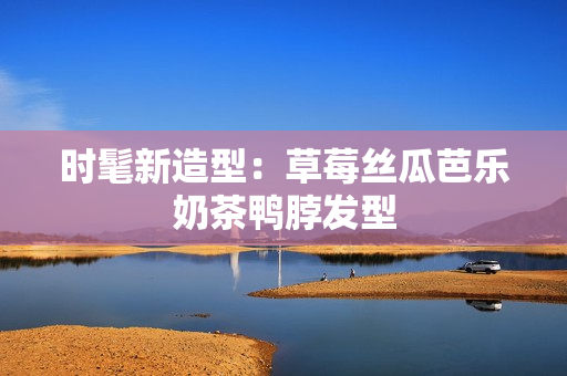 时髦新造型：草莓丝瓜芭乐奶茶鸭脖发型