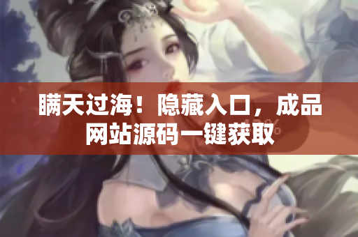 瞒天过海！隐藏入口，成品网站源码一键获取