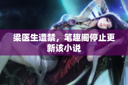 梁医生遭禁，笔趣阁停止更新该小说