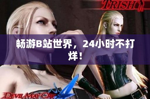 畅游B站世界，24小时不打烊！