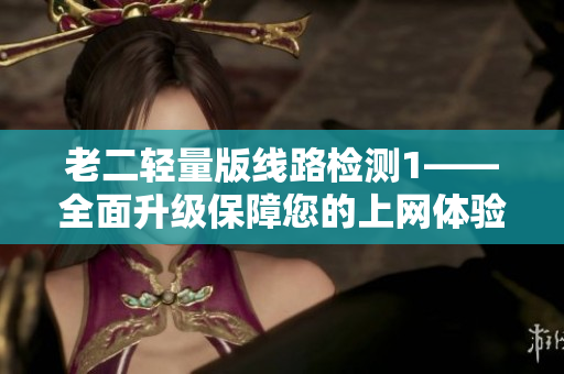 老二轻量版线路检测1——全面升级保障您的上网体验！