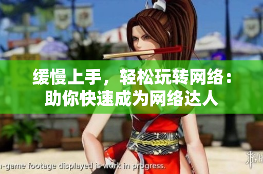 缓慢上手，轻松玩转网络：助你快速成为网络达人