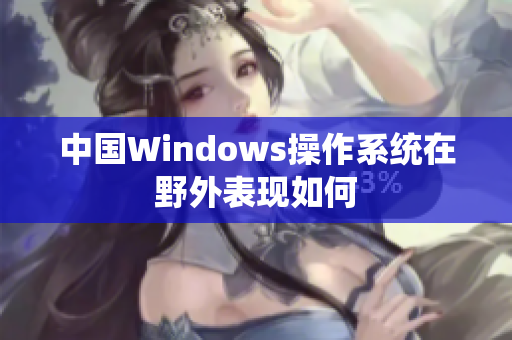 中国Windows操作系统在野外表现如何