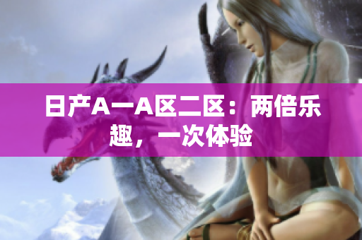 日产A一A区二区：两倍乐趣，一次体验