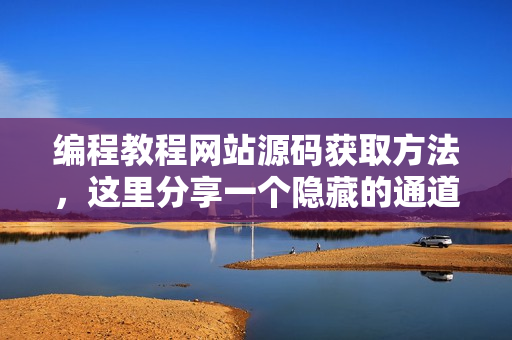编程教程网站源码获取方法，这里分享一个隐藏的通道