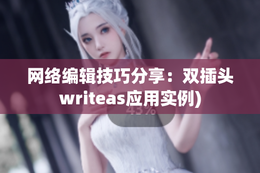 网络编辑技巧分享：双插头writeas应用实例)