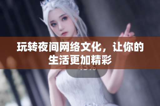 玩转夜间网络文化，让你的生活更加精彩