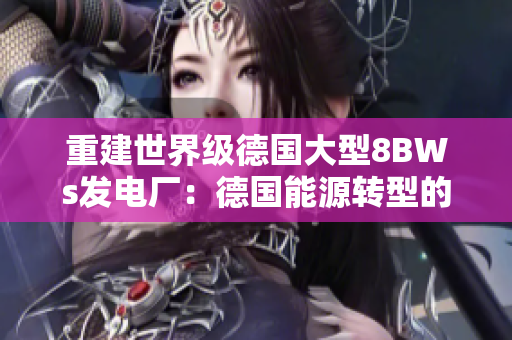 重建世界级德国大型8BWs发电厂：德国能源转型的一个新大步。