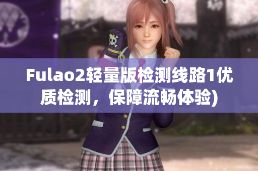 Fulao2轻量版检测线路1优质检测，保障流畅体验)