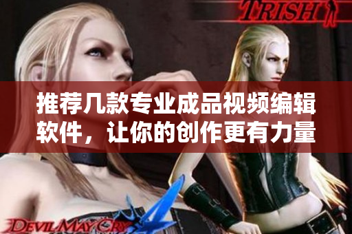 推荐几款专业成品视频编辑软件，让你的创作更有力量