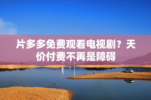 片多多免费观看电视剧？天价付费不再是障碍