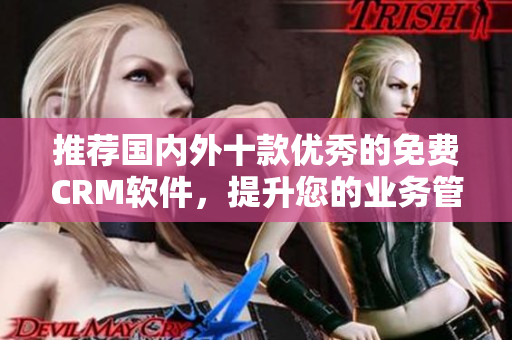 推荐国内外十款优秀的免费CRM软件，提升您的业务管理能力