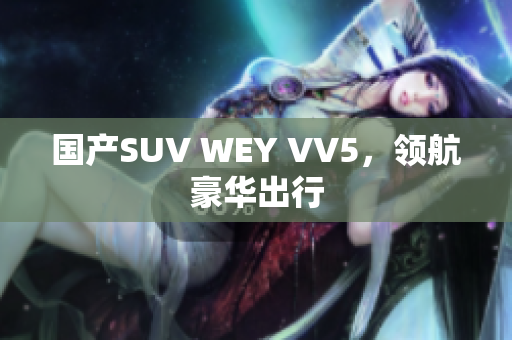 国产SUV WEY VV5，领航豪华出行