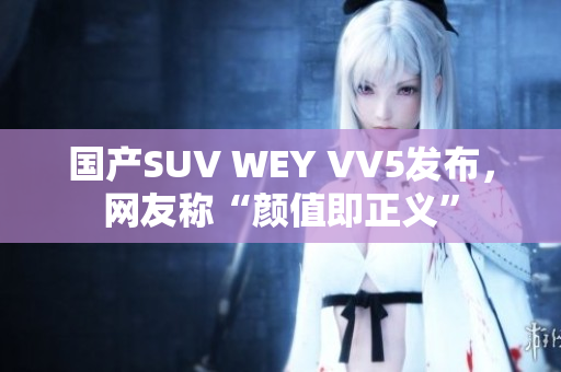 国产SUV WEY VV5发布，网友称“颜值即正义”