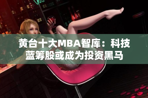 黄台十大MBA智库：科技蓝筹股或成为投资黑马