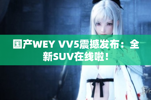 国产WEY VV5震撼发布：全新SUV在线啦！
