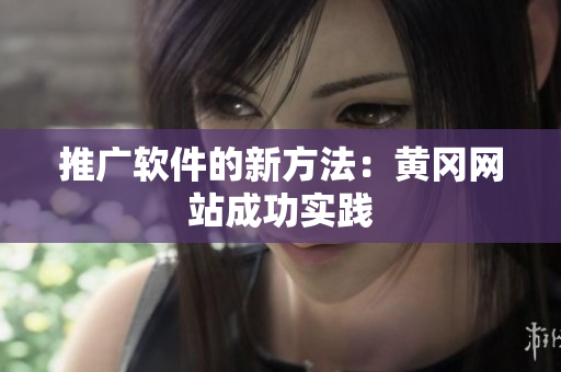 推广软件的新方法：黄冈网站成功实践