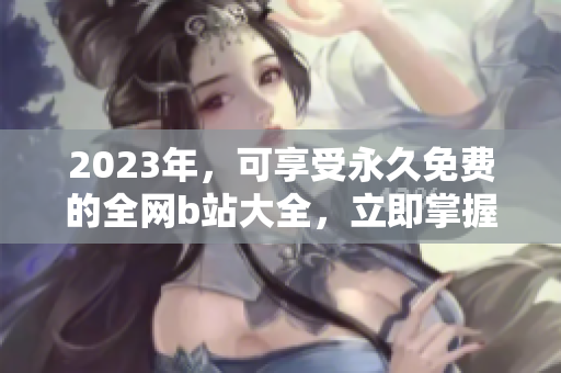 2023年，可享受永久免费的全网b站大全，立即掌握入口
