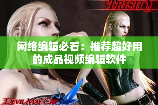 网络编辑必看：推荐超好用的成品视频编辑软件
