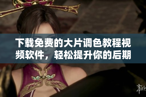 下载免费的大片调色教程视频软件，轻松提升你的后期编辑技能