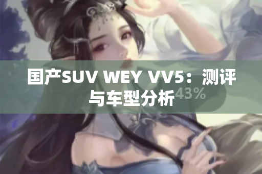 国产SUV WEY VV5：测评与车型分析