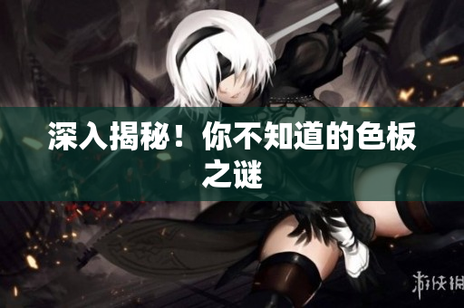 深入揭秘！你不知道的色板之谜