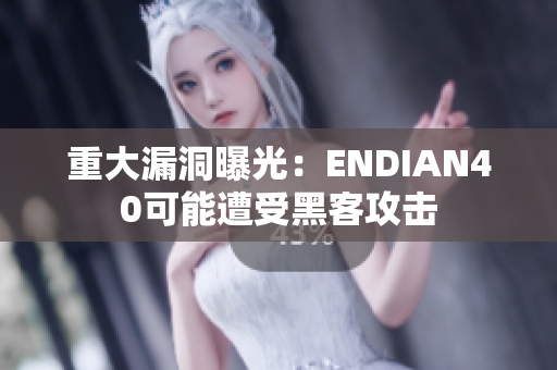 重大漏洞曝光：ENDIAN40可能遭受黑客攻击
