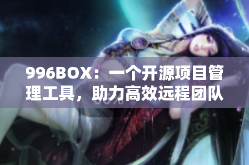 996BOX：一个开源项目管理工具，助力高效远程团队合作