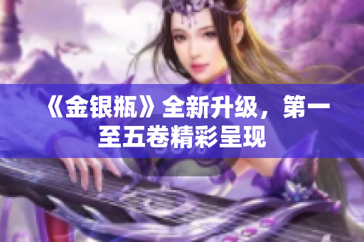 《金银瓶》全新升级，第一至五卷精彩呈现