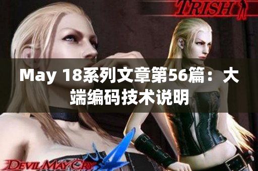 May 18系列文章第56篇：大端编码技术说明