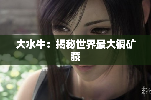 大水牛：揭秘世界最大铜矿藏