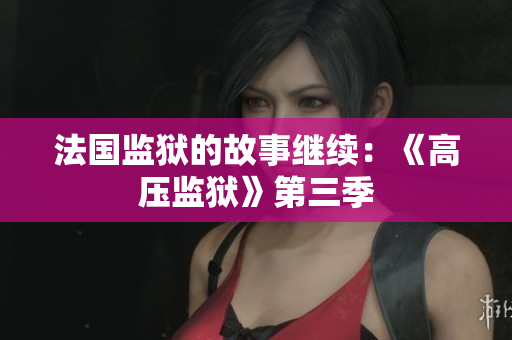 法国监狱的故事继续：《高压监狱》第三季