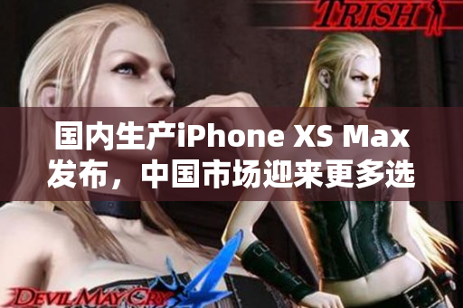 国内生产iPhone XS Max发布，中国市场迎来更多选择