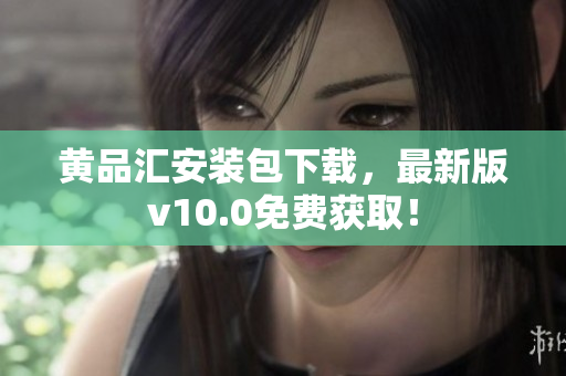 黄品汇安装包下载，最新版v10.0免费获取！
