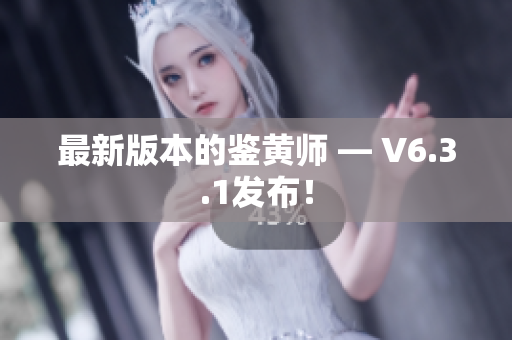 最新版本的鉴黄师 — V6.3.1发布！