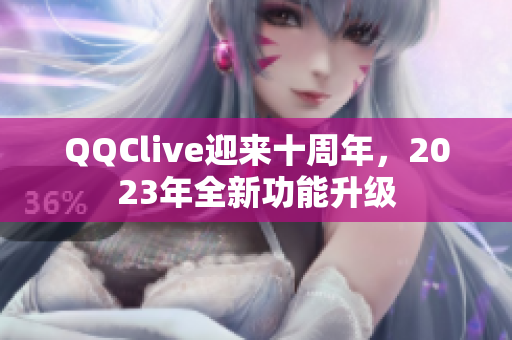 QQClive迎来十周年，2023年全新功能升级