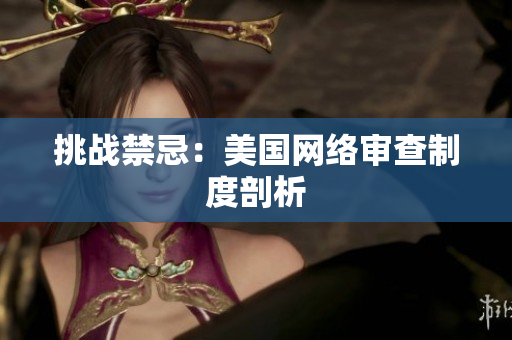 挑战禁忌：美国网络审查制度剖析