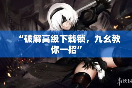 “破解高级下载锁，九幺教你一招”