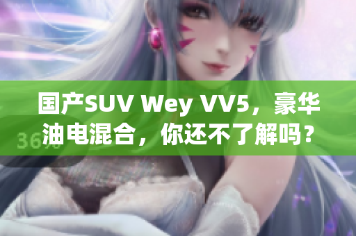 国产SUV Wey VV5，豪华油电混合，你还不了解吗？