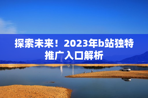 探索未来！2023年b站独特推广入口解析
