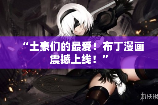 “土豪们的最爱！布丁漫画震撼上线！”