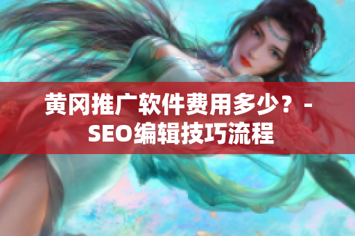 黄冈推广软件费用多少？- SEO编辑技巧流程