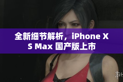 全新细节解析，iPhone XS Max 国产版上市