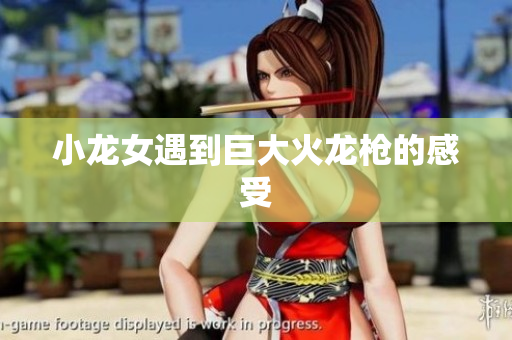 小龙女遇到巨大火龙枪的感受