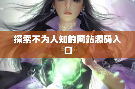 探索不为人知的网站源码入口