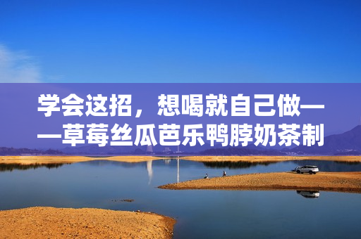 学会这招，想喝就自己做——草莓丝瓜芭乐鸭脖奶茶制作详解