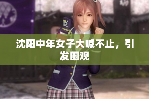 沈阳中年女子大喊不止，引发围观