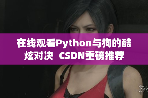 在线观看Python与狗的酷炫对决  CSDN重磅推荐