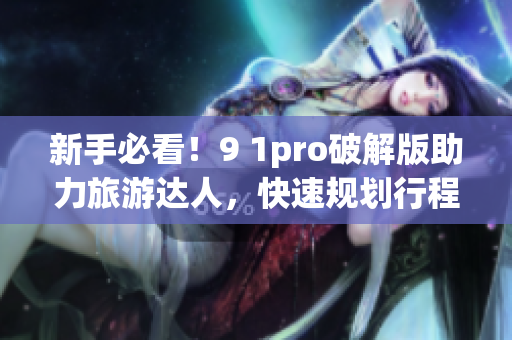 新手必看！9 1pro破解版助力旅游达人，快速规划行程省钱更便捷