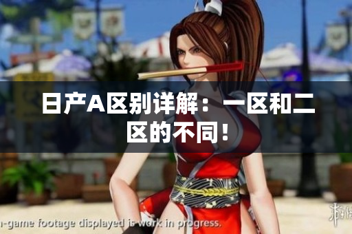 日产A区别详解：一区和二区的不同！